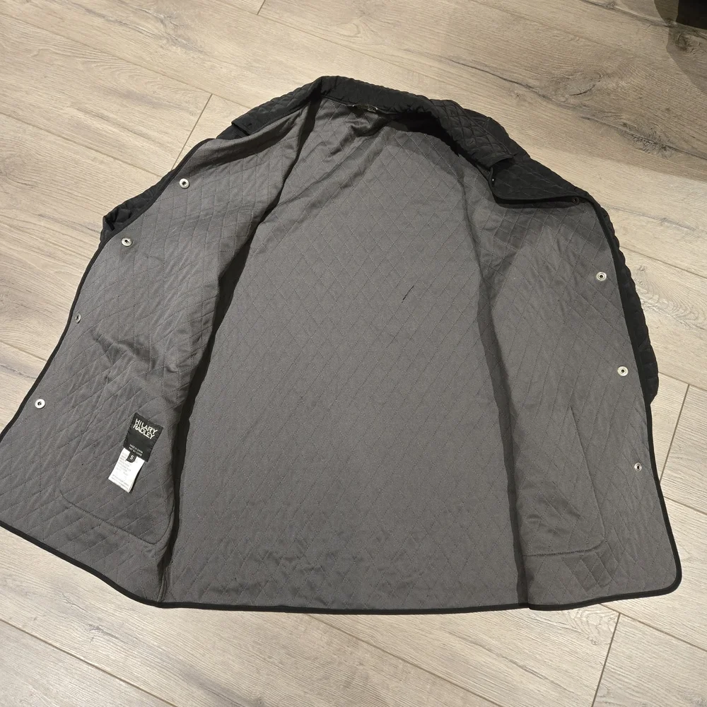 Hilary Radley Black Diamond Quilted Puffer Coat - Picture 3 of 8